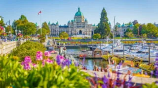 Victoria Harbour and Parliament Buildings