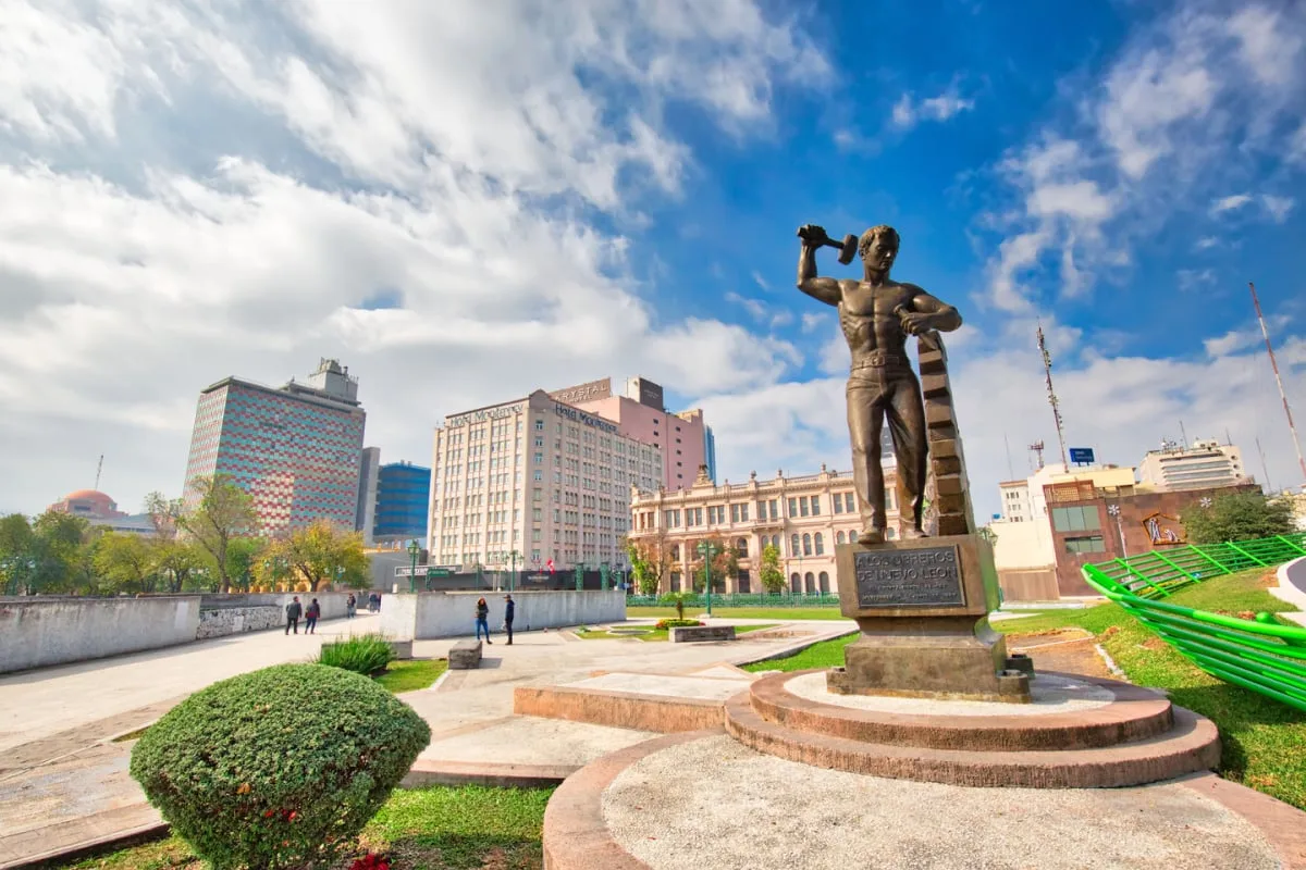 Monument to Workers  in Monterrey, MX