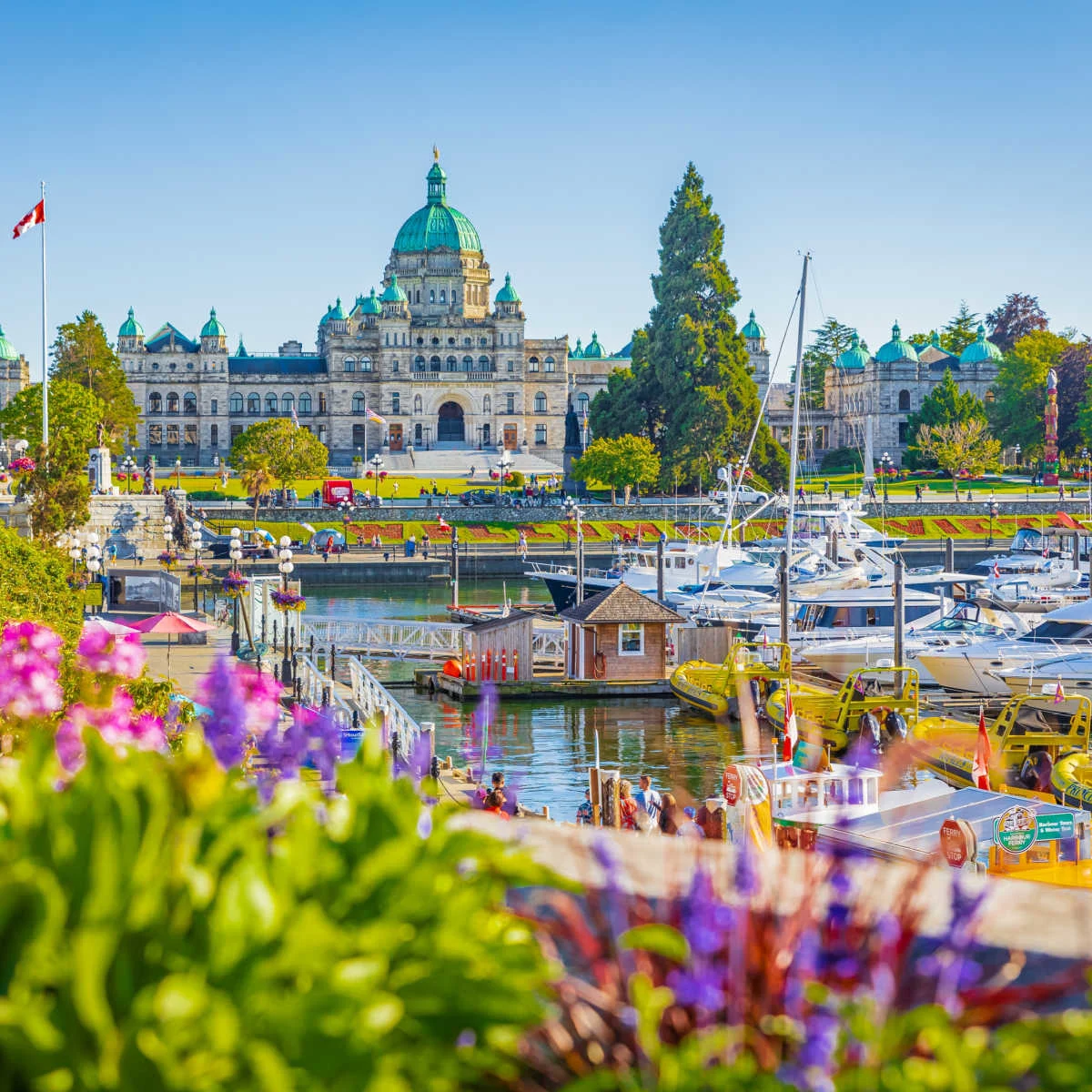 Victoria Harbour and Parliament Buildings