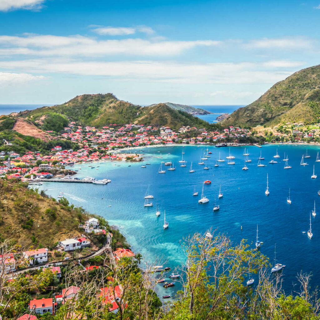 View of Terre de Haut, Guadeloupe