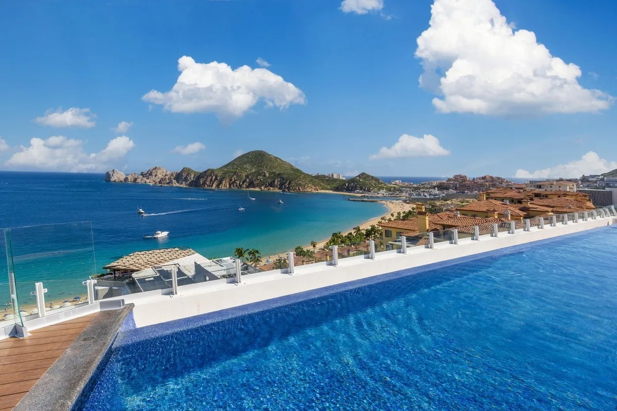 Pool In A Los Cabos Resort, Mexico