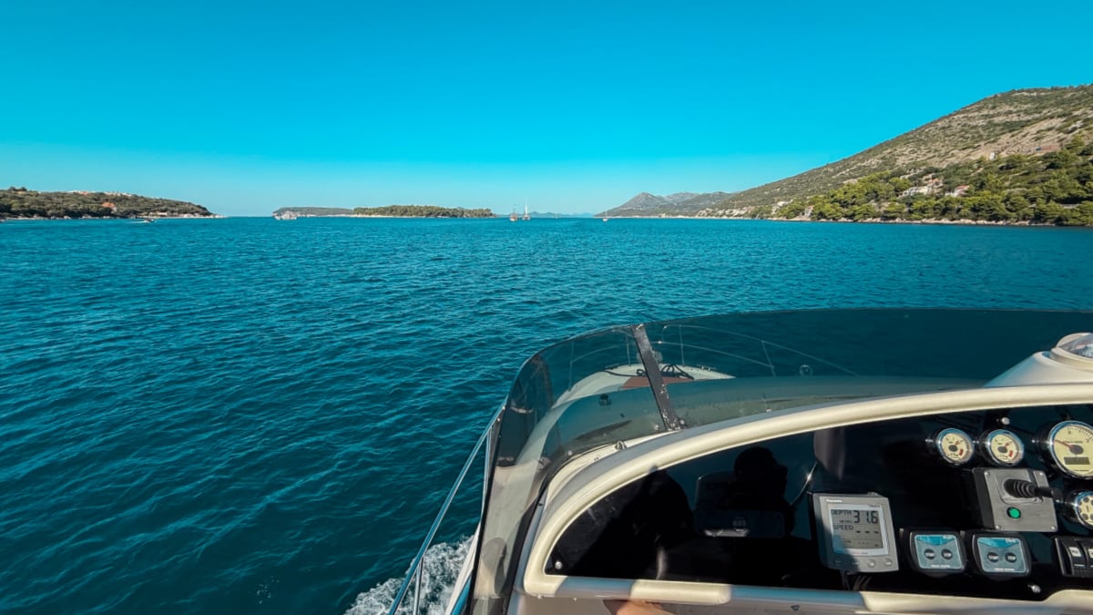 Yacht day in Dubrovnik, Croatia