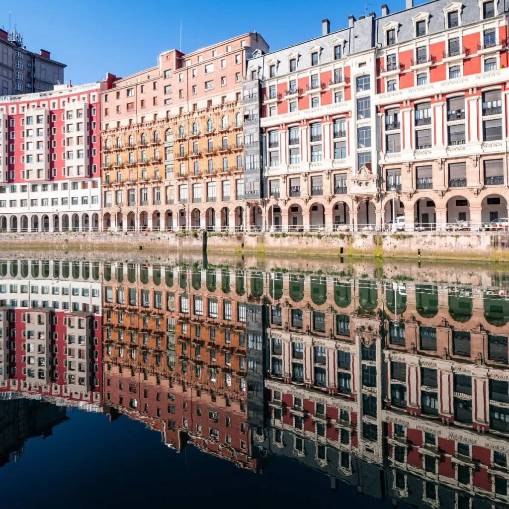 Beautiful Waterfront In Bilbao, Spain