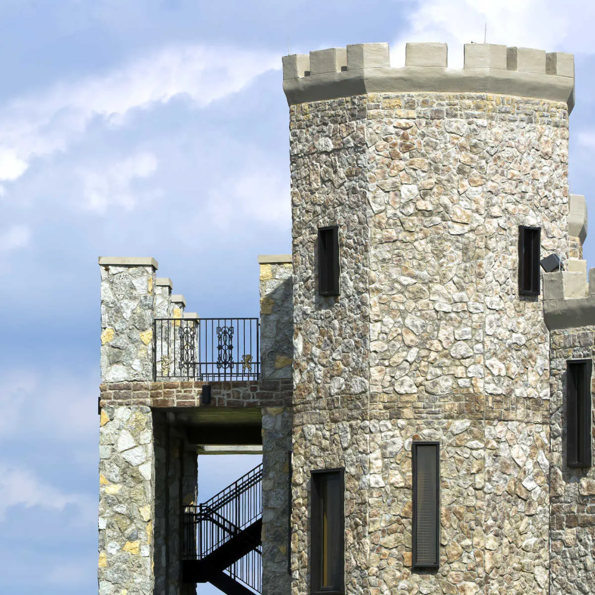 Castle tower in Versailles, KY
