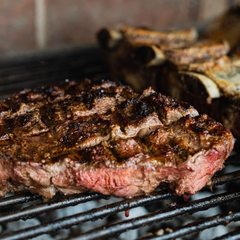 Churrasco Served In Argentina
