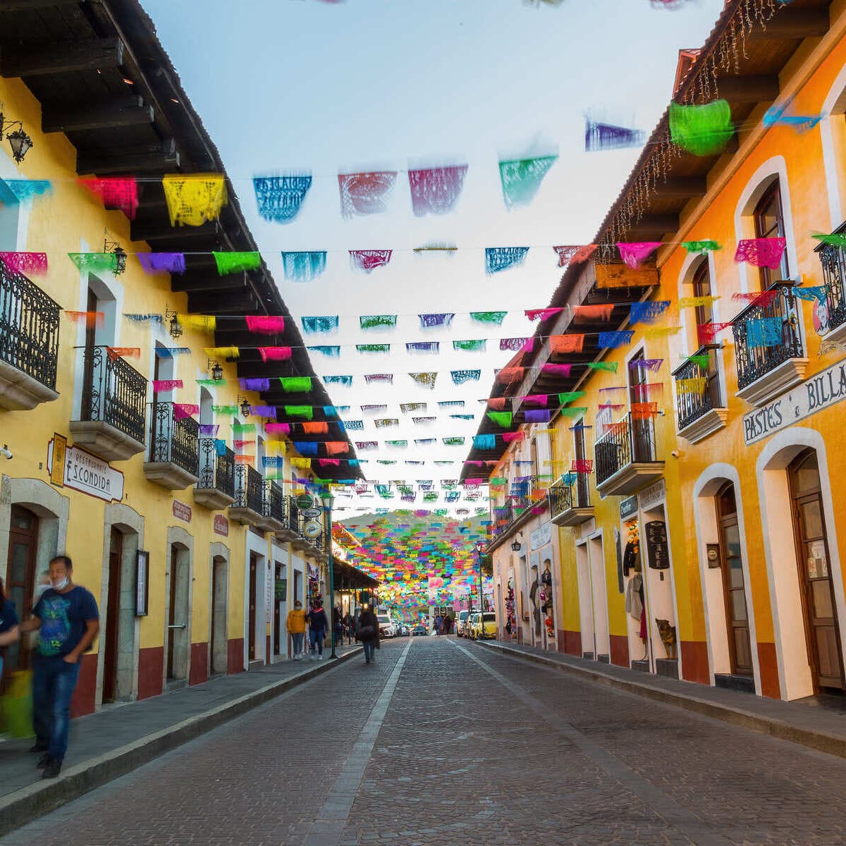 Colonial Old Town Of Real de Monte, Hidalgo, Mexico