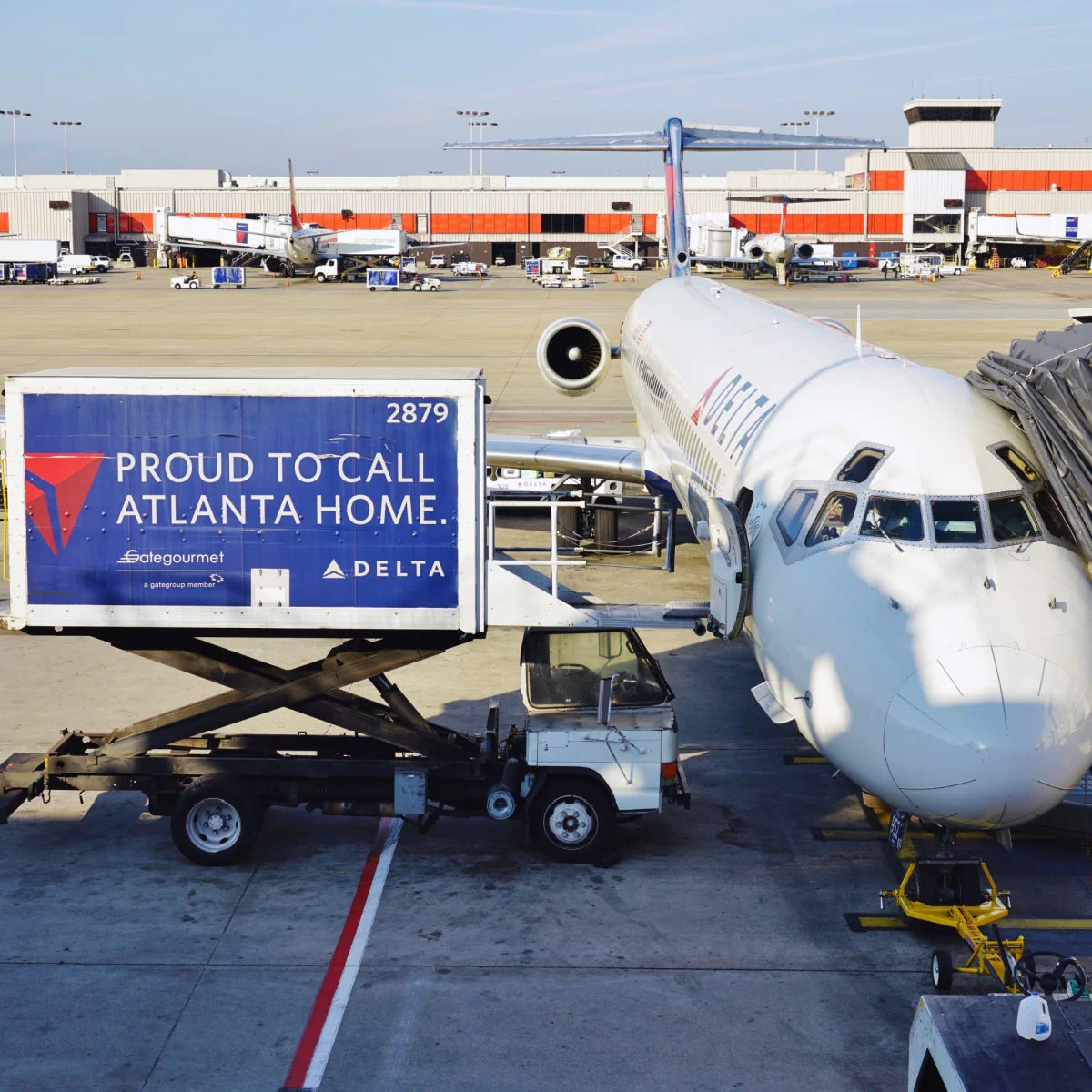 Delta plane in Atlanta
