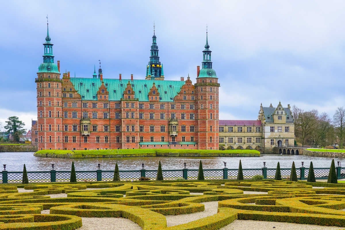 Frederiksborg Castle near Copenhagen, Denmark