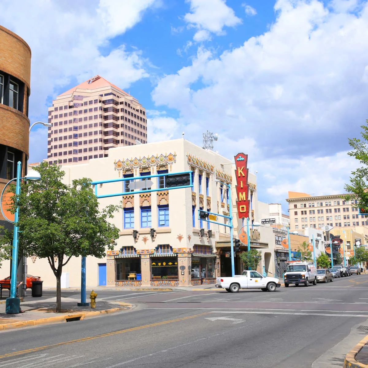 Historic street in downtown Albuquerque