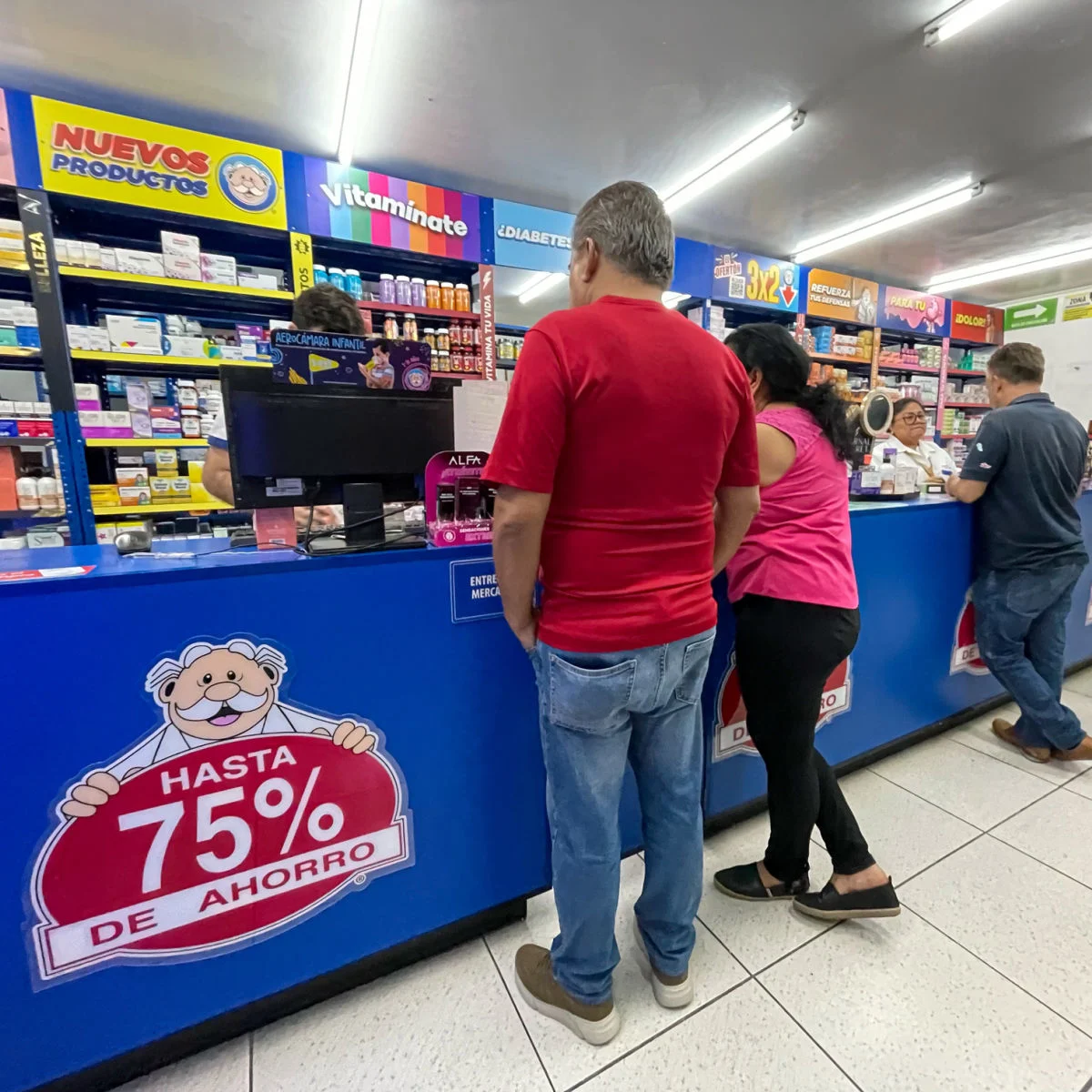 Inside Mexico pharmacy