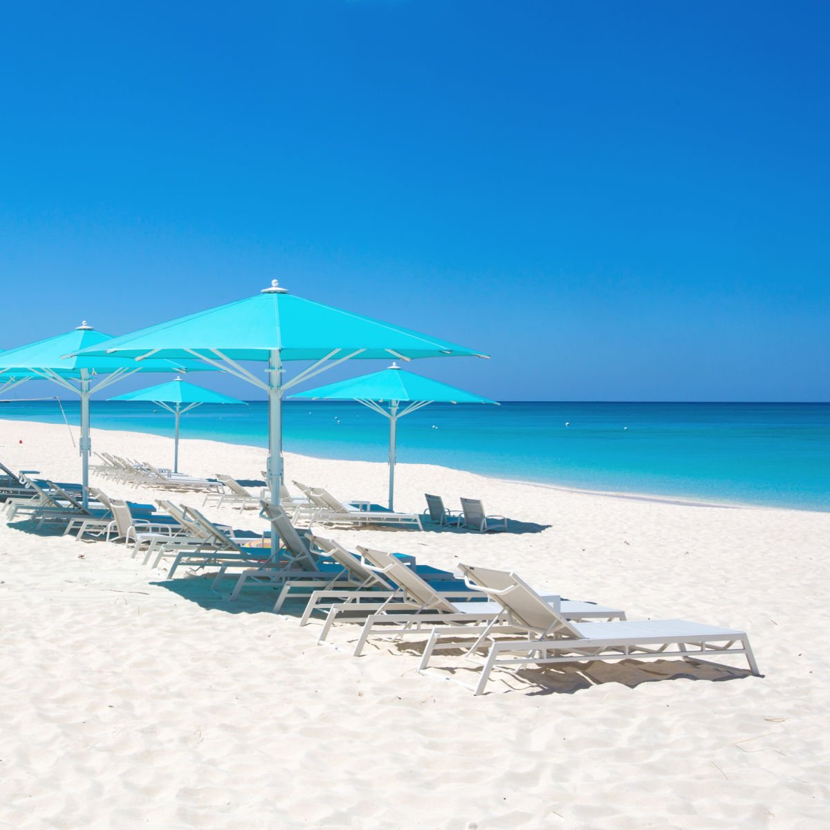 Pristine white-sand beach - Grand Cayman