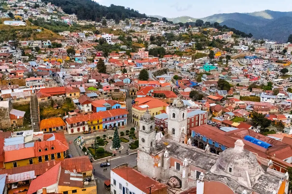 Panoramic View Of Real de Monte, Mexico