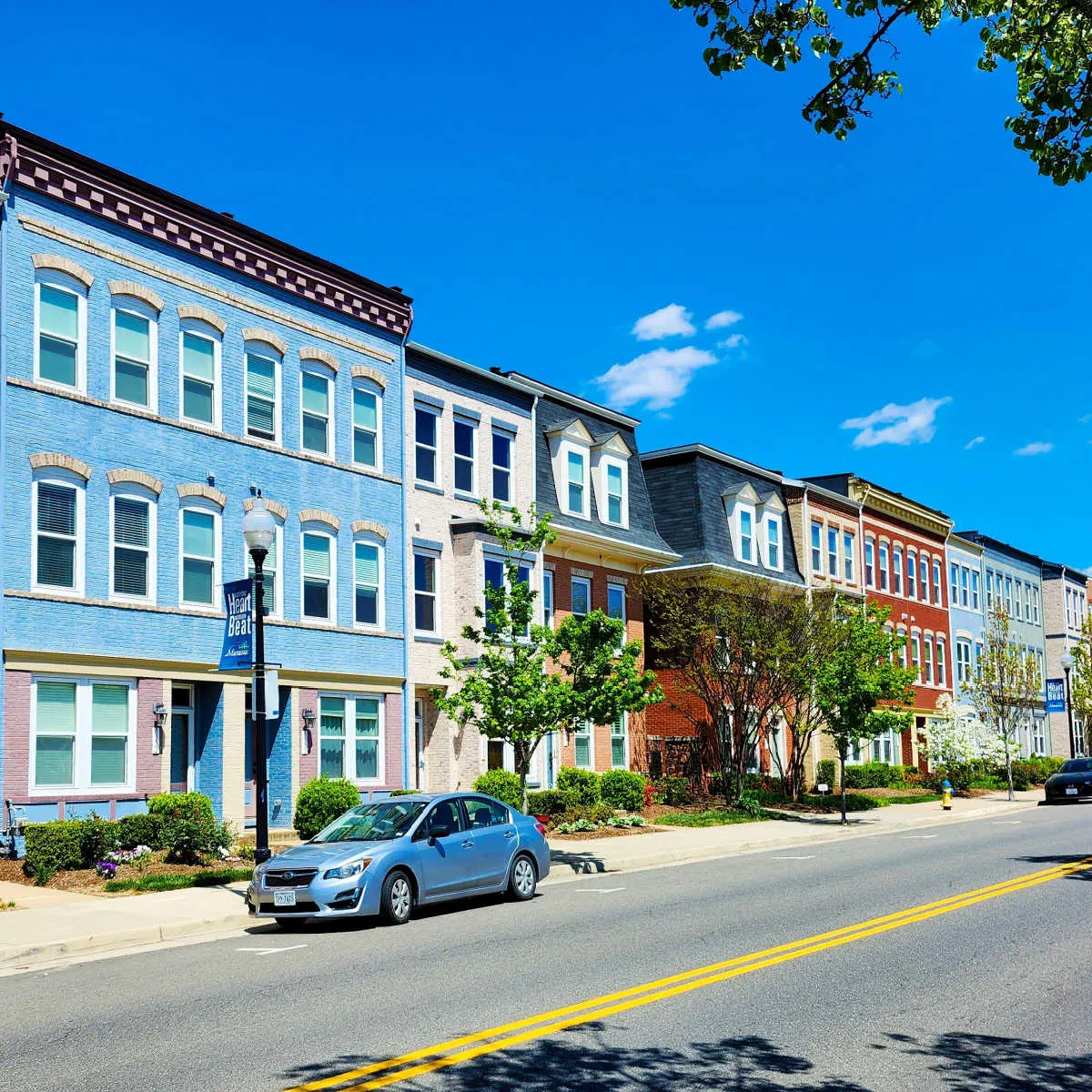 Vibrant townscape of Manassas, VA