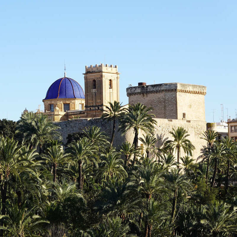 A Historic Building In Elche, Spain