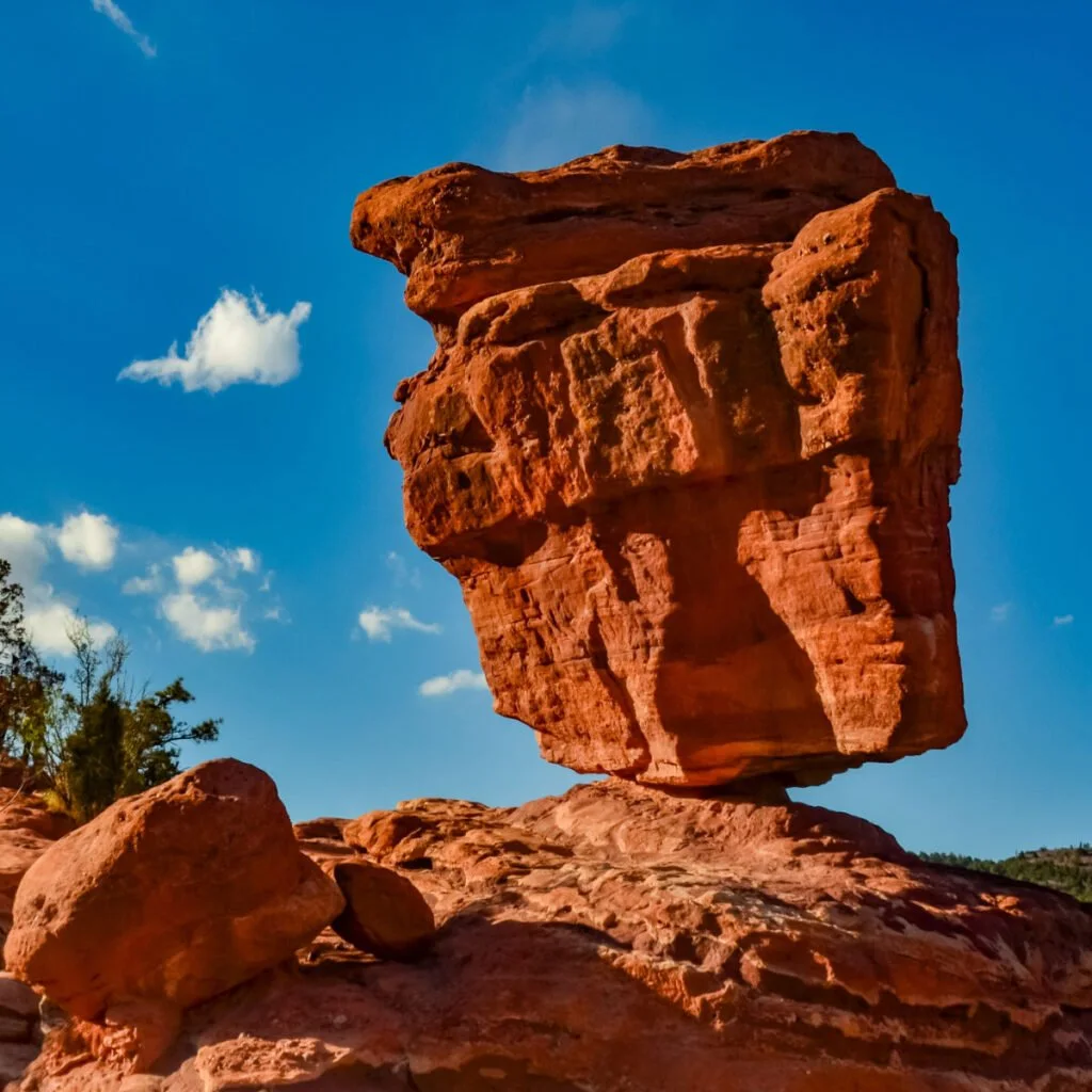 Balanced Rock in Colorado Springs, CO
