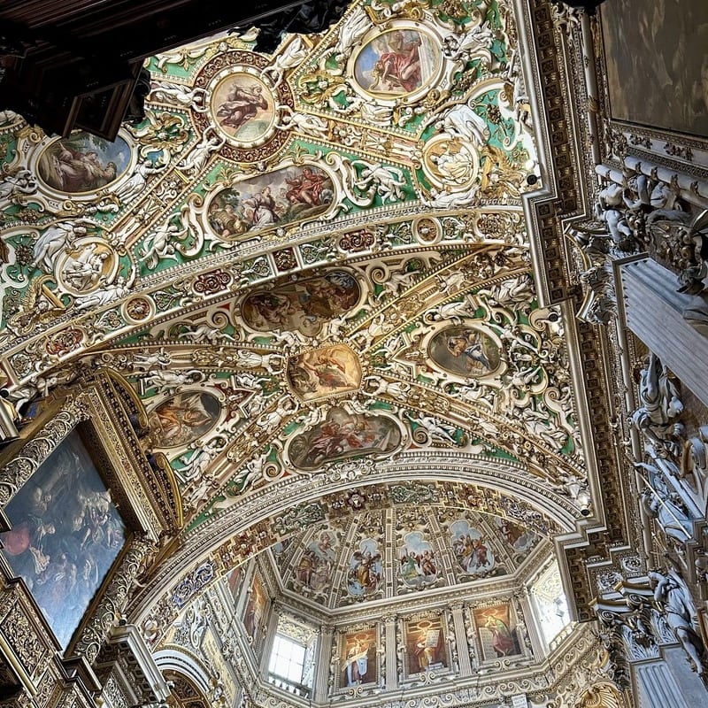 Capella Colleoni In Bergamo, Italy