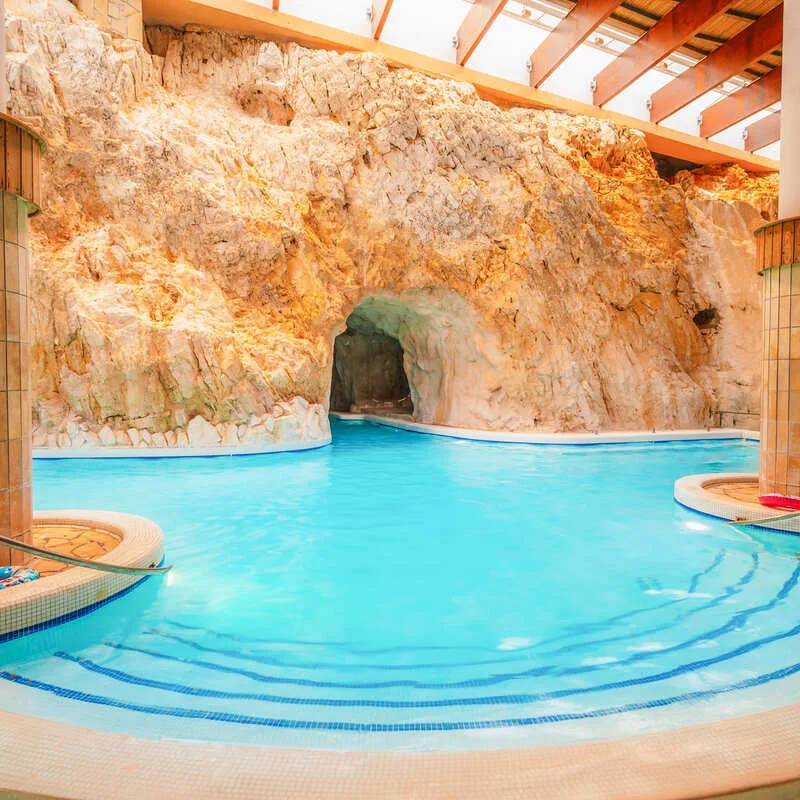 Cave Spa In Miskolc, Hungary