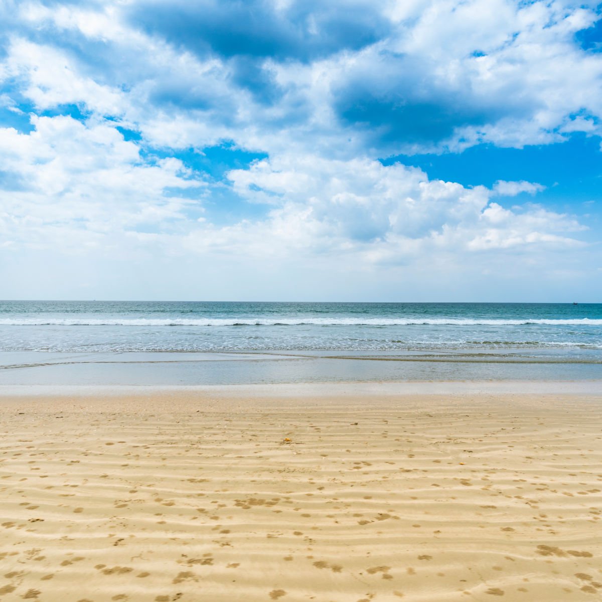 Crowd-free beach on Phra Thong Island