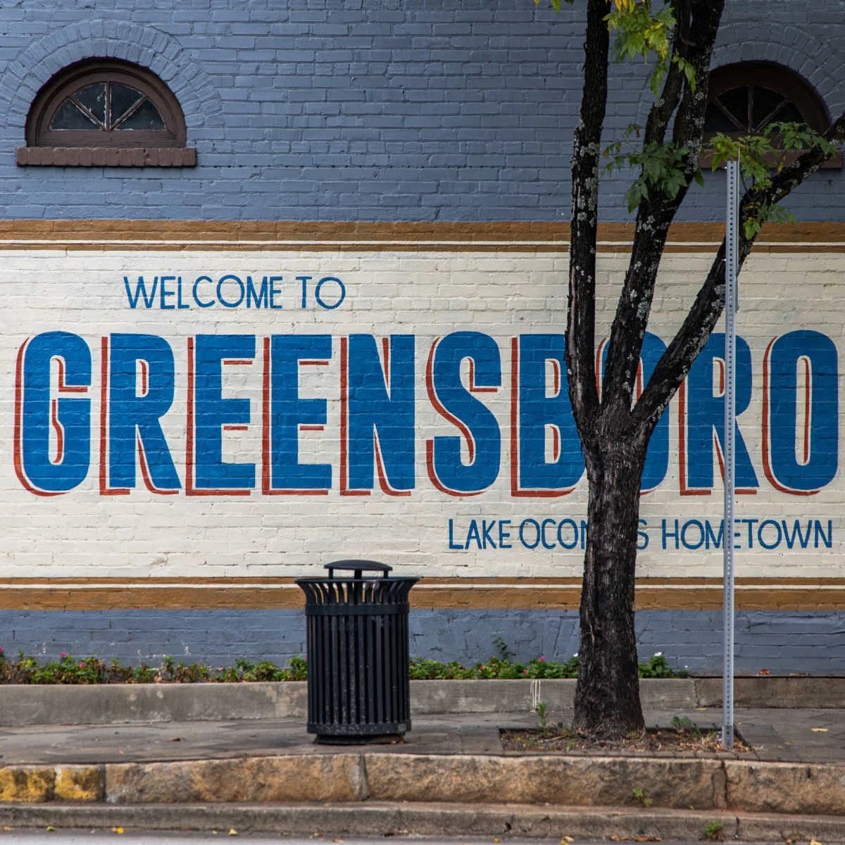 Greensboro, GA welcome mural
