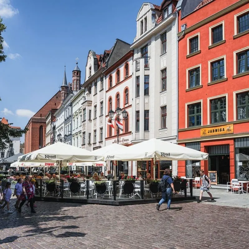 Historic Old Town Of Torun, Poland