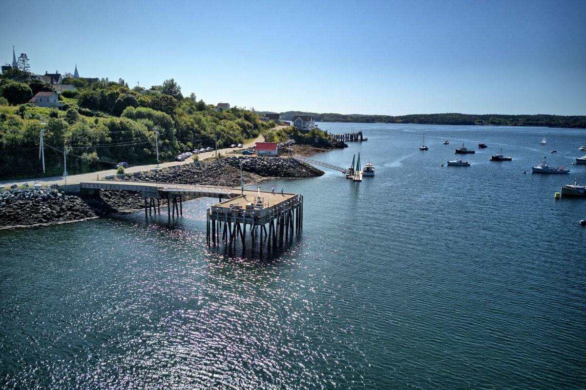 Lubec Maine Historic Water front