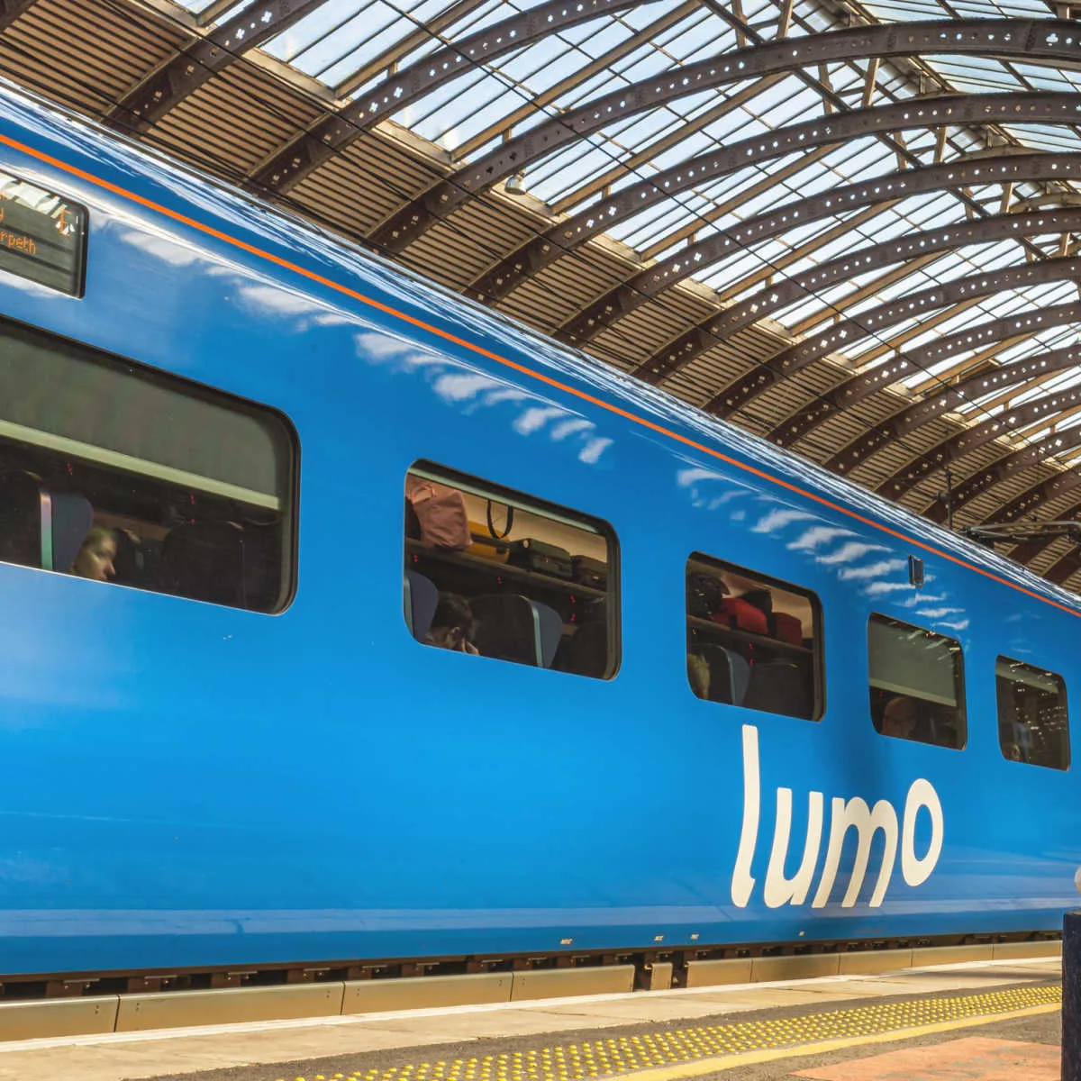 Lumo train in UK