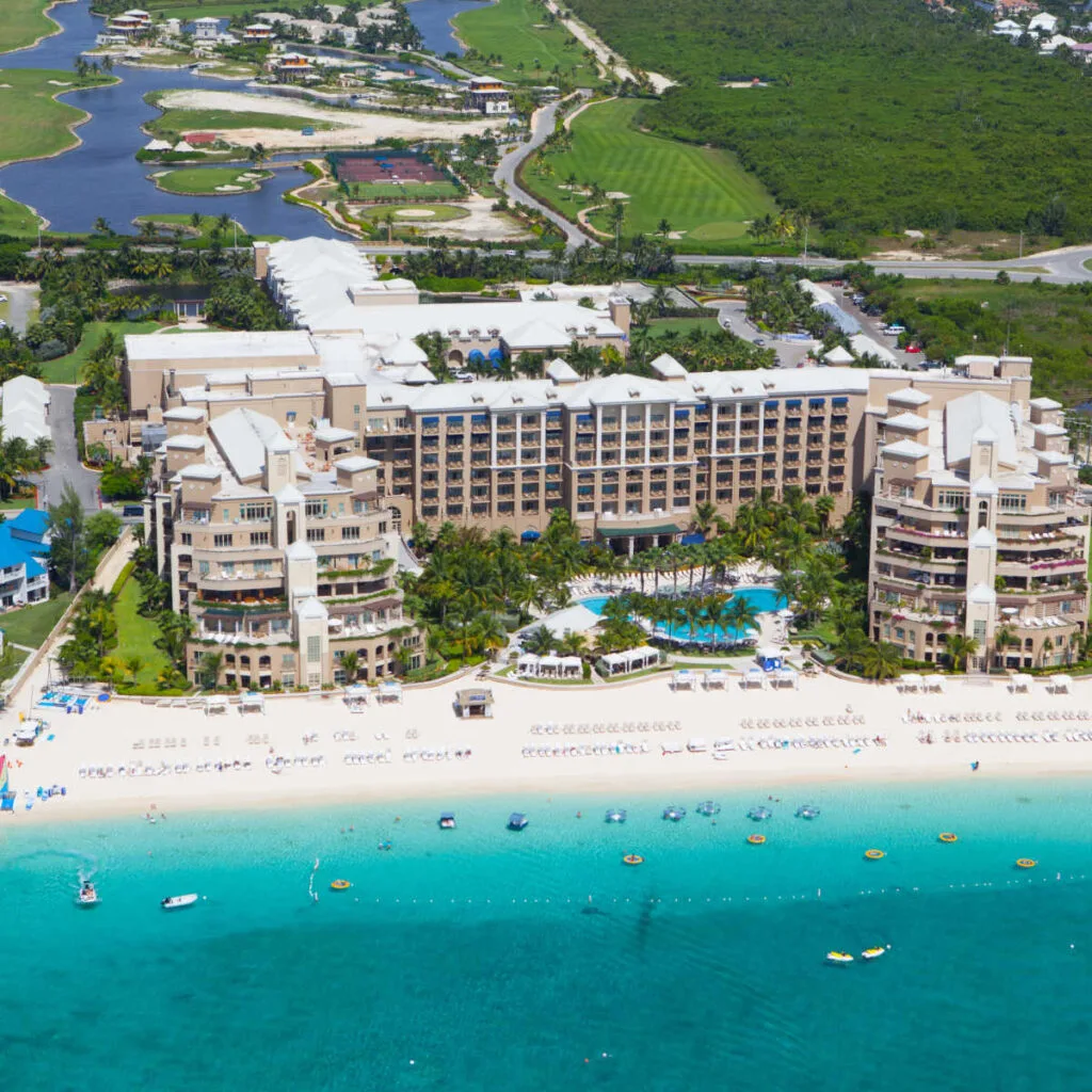 Luxe beachfront hotel in Grand Cayman