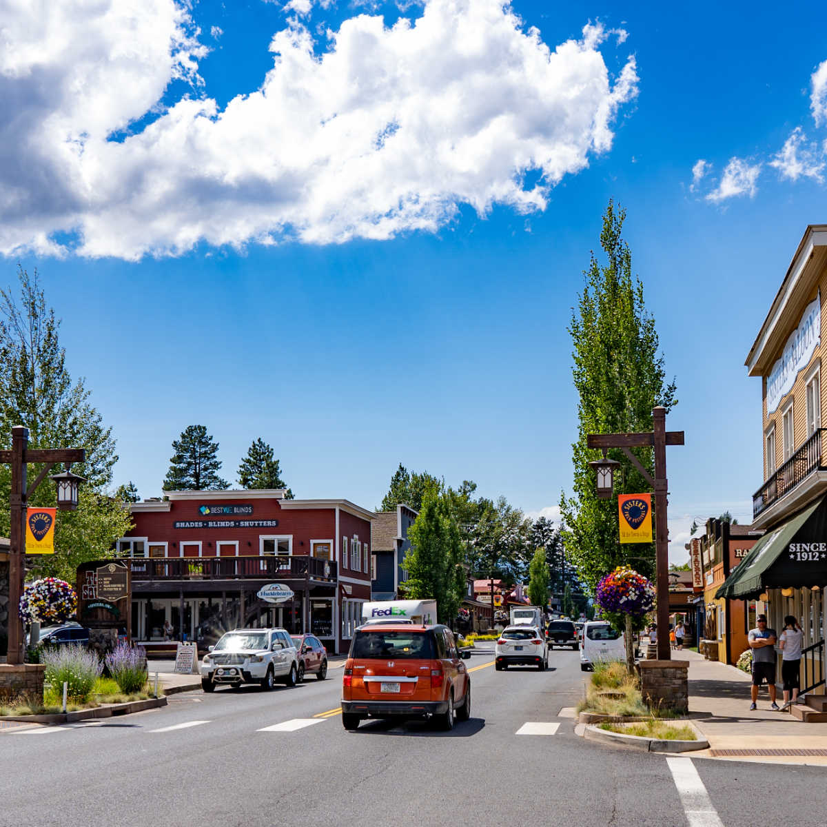 Nice day in Sisters, OR