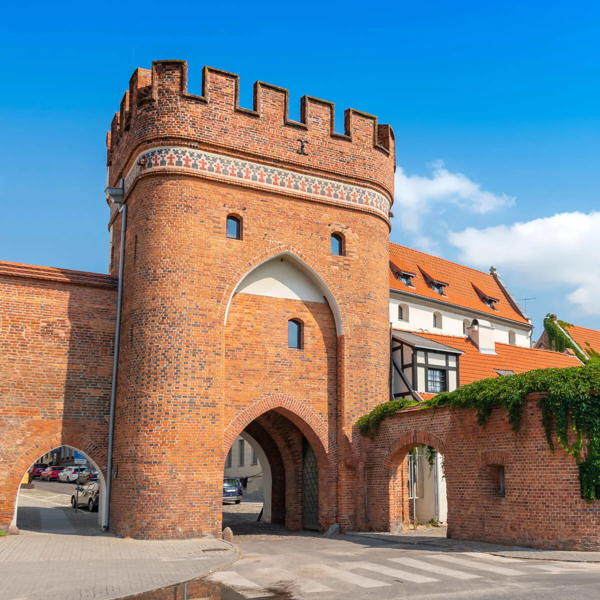 Old City Gate In Torun, Poland