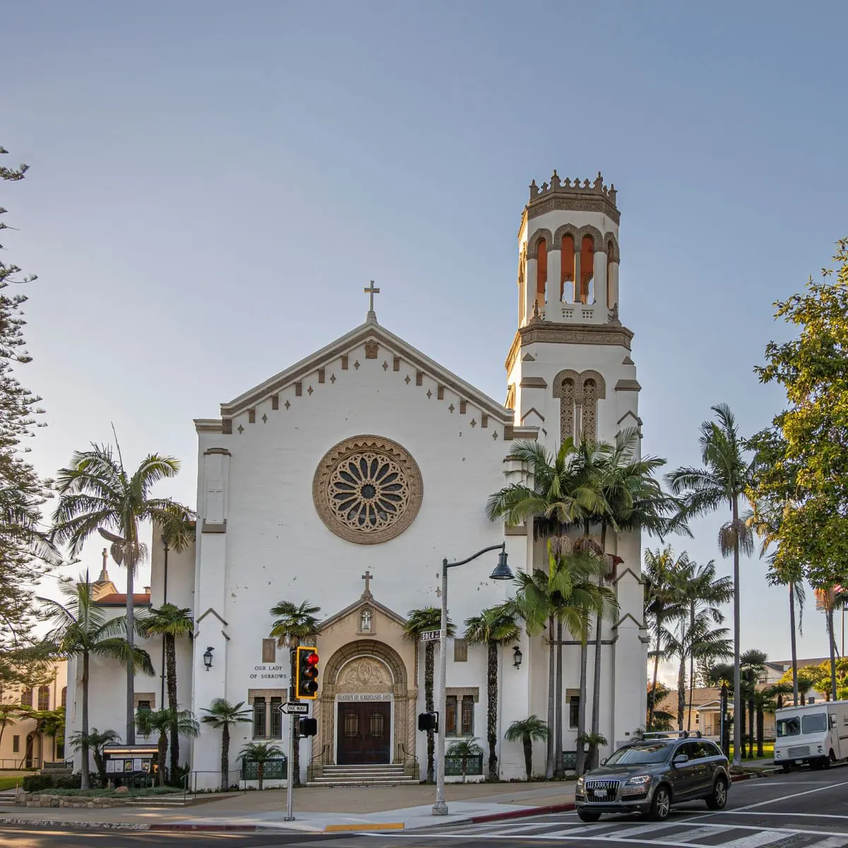 Our Lady of Sorrows church in Santa Barbara