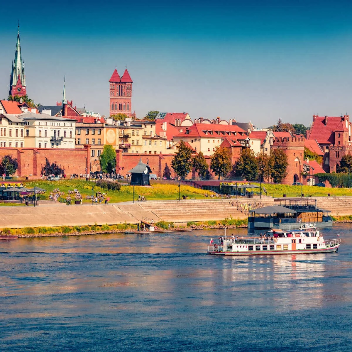 Panoramic View Of Torun, Poland
