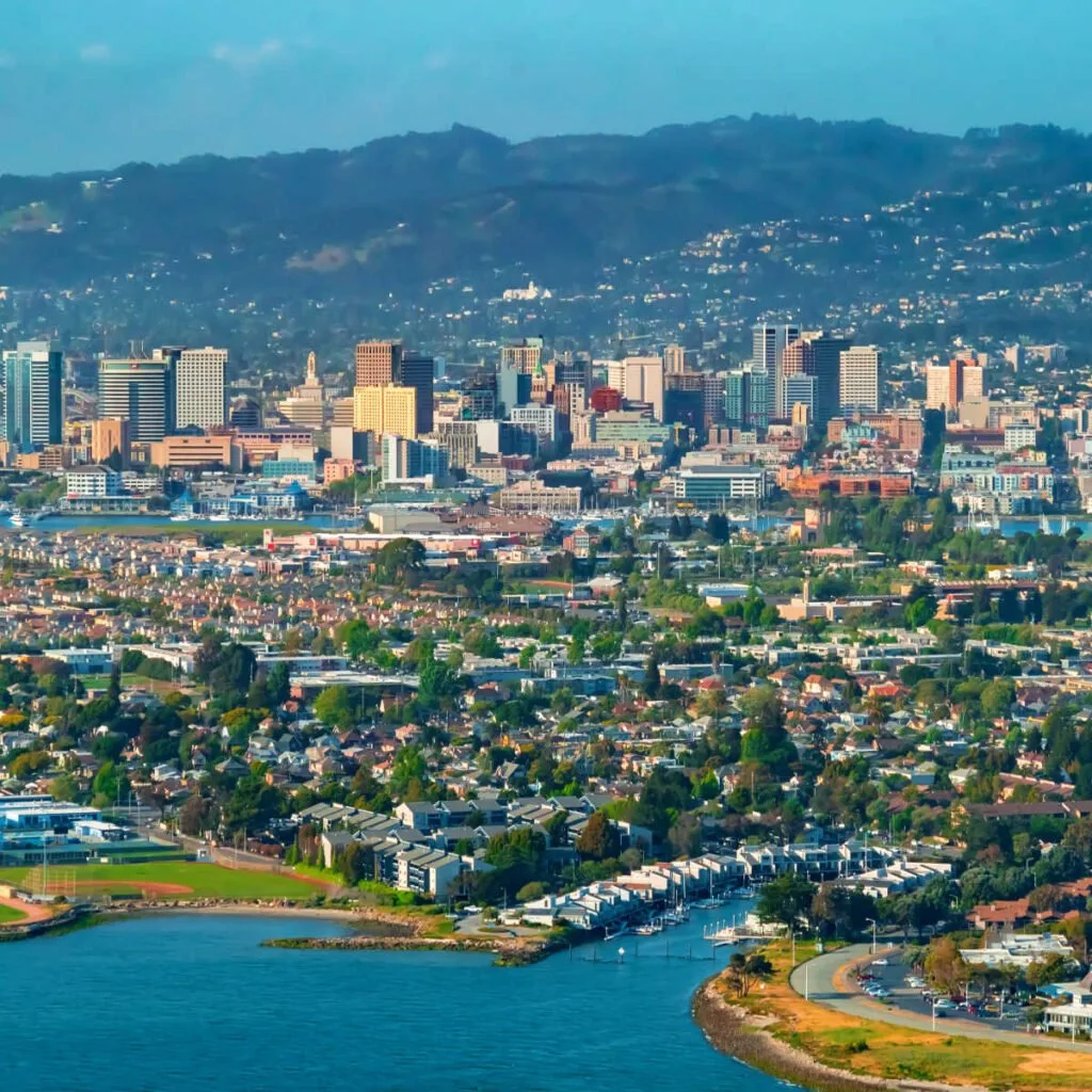 Panoramic view of Oakland, CA