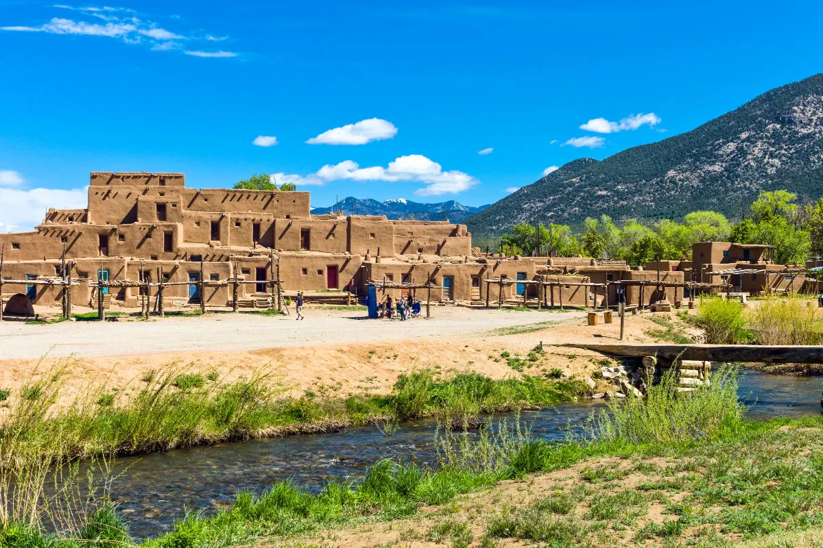 Taos, U.S.A. New Mexico, the native pueblo