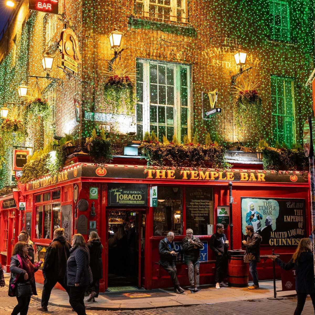 আয়ারল্যান্ডের ডাবলিনের টেম্পল বার জেলা