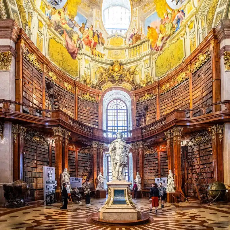 The National Library Of Austria, Vienna