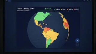 Travel Advisory Checker U.S. State Dept. vs. Real-Time Safety Index