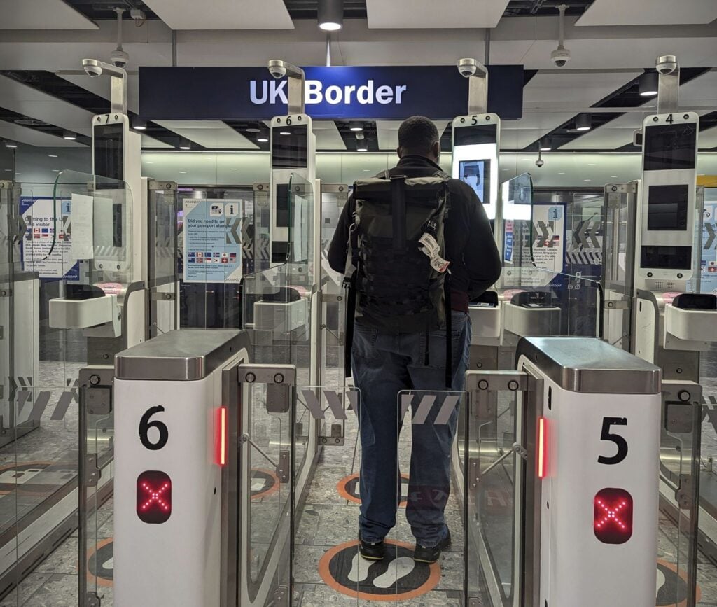 UK Border E-gates