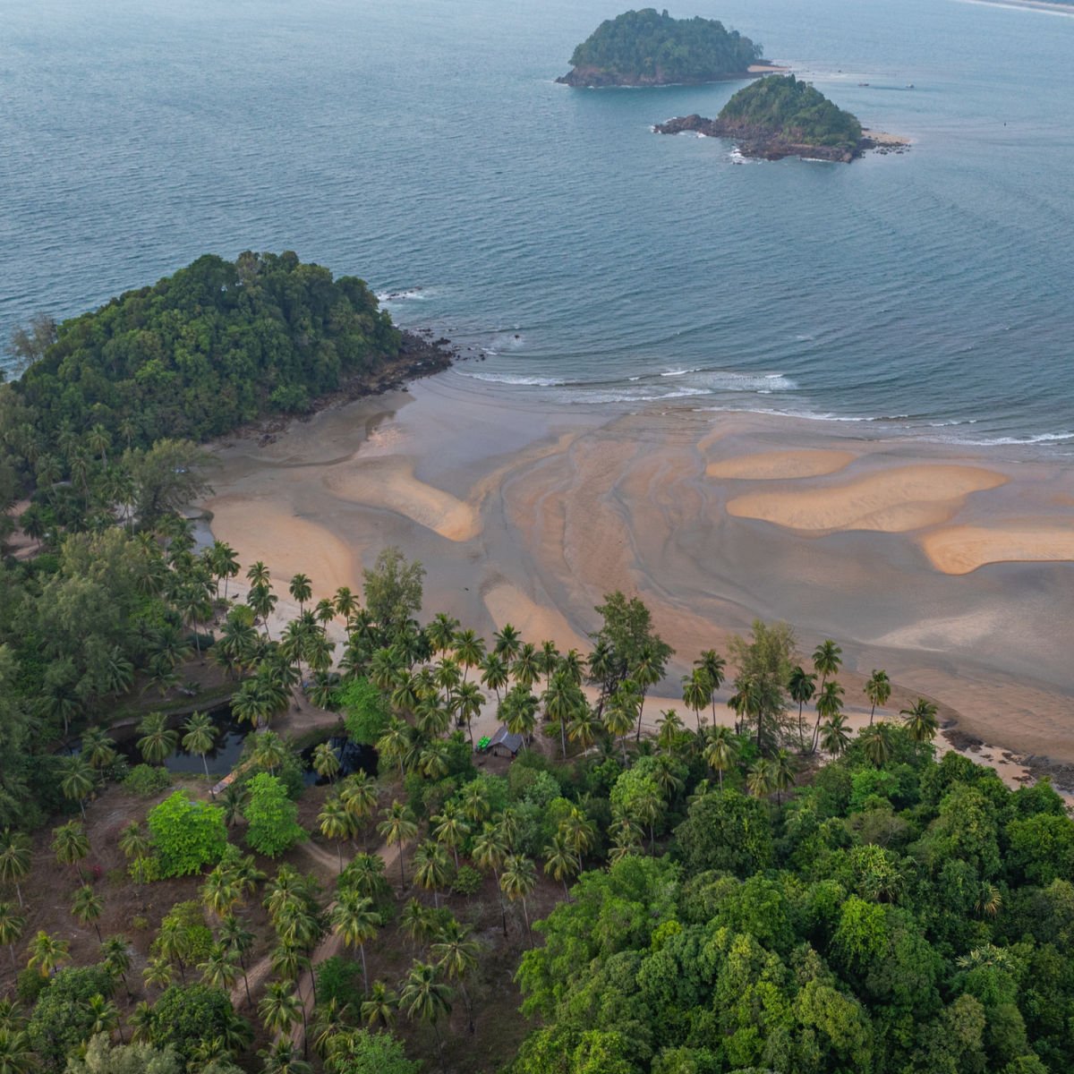 Undisclosed beach in Phra Thong Island, Thailand