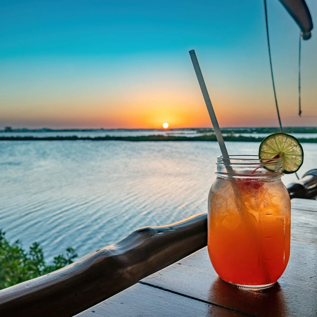 A Drink Served In Ambergris Caye, Belize