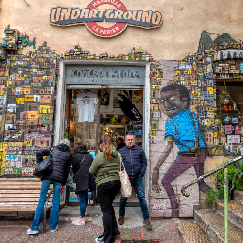 Boutique In Le Panier, Marseille, France