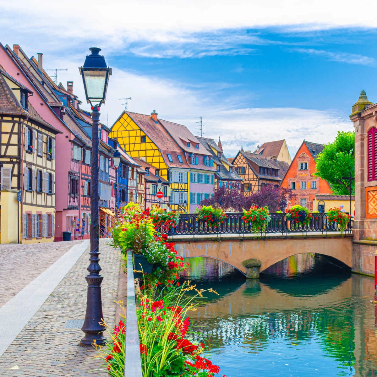 ফ্রান্সের কোলমারের ওল্ড টাউন জেলার খাল