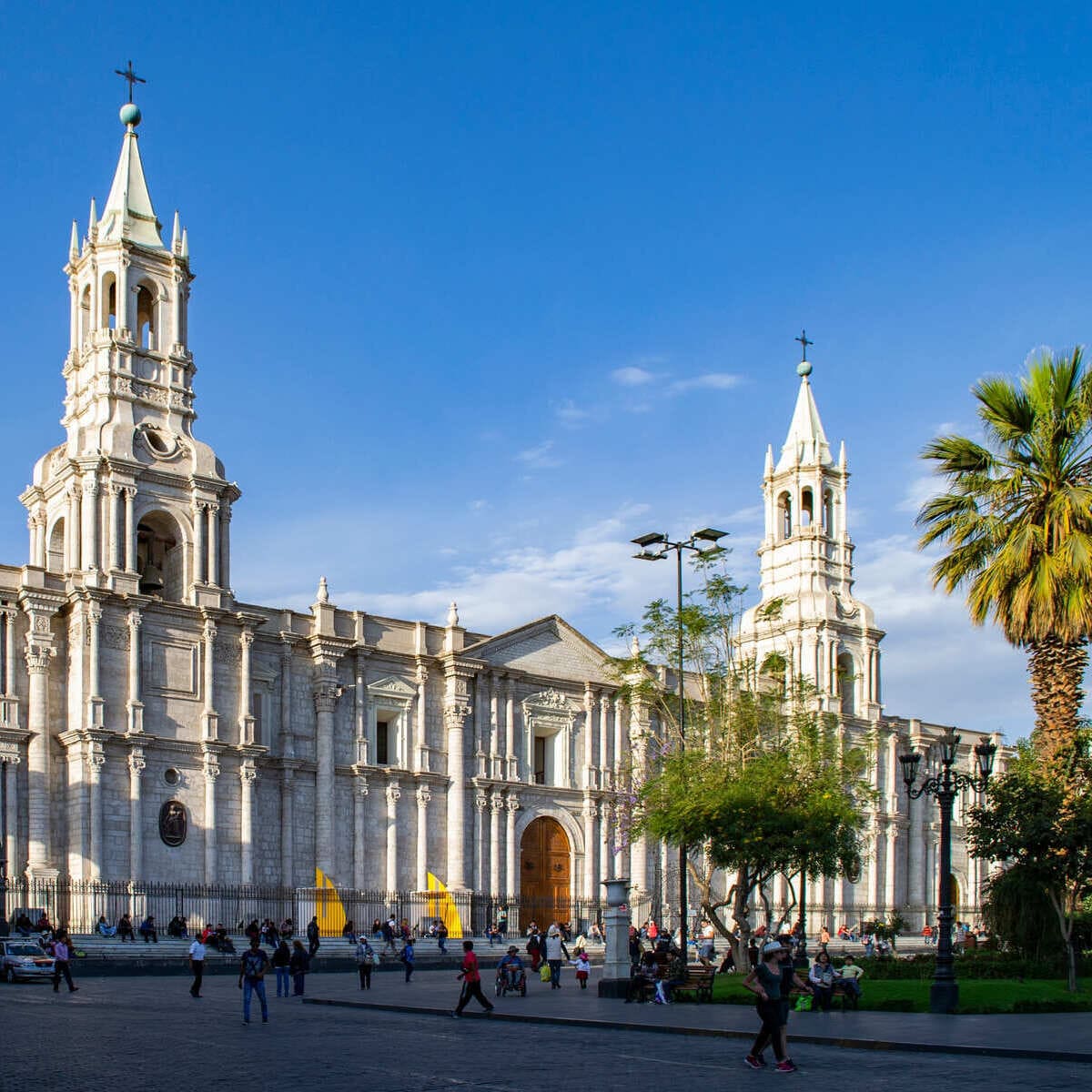 Catedral Basilica In Arequipa, Peru