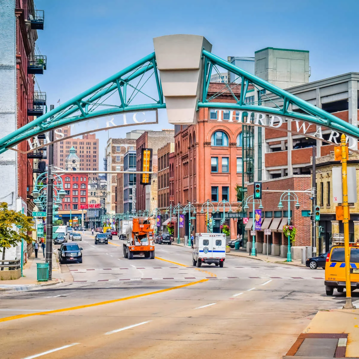 Historic Third Ward in Milwaukee, WI