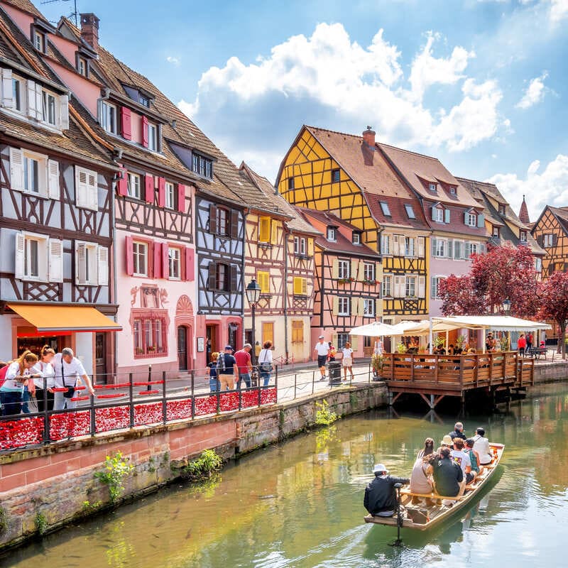 La Petite Venise In Colmar, France