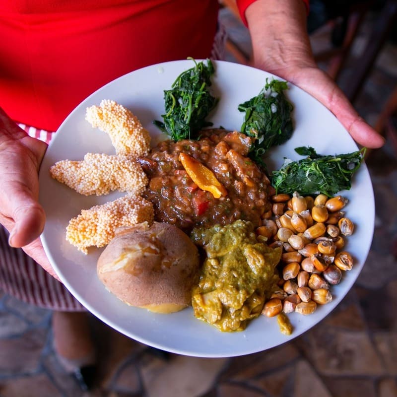 Loritos de Chicha Served In Arequipa, Peru