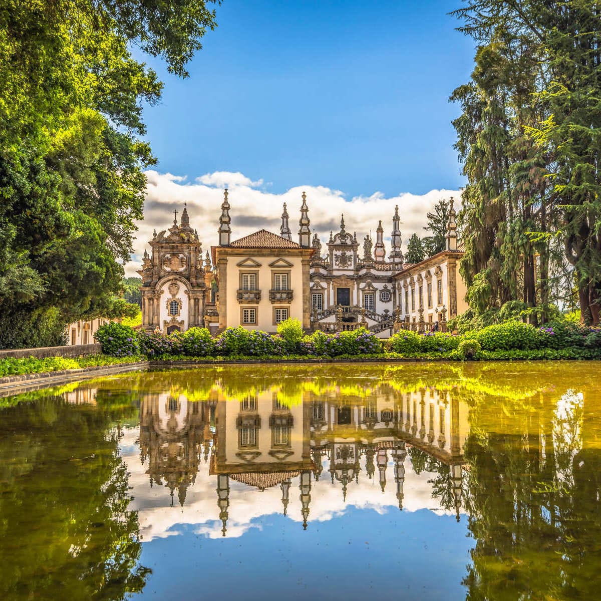 Mateus Palace In Vila Real, Portugal