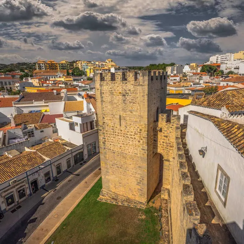 Medieval Castle In Loule, Algarve, Portugal