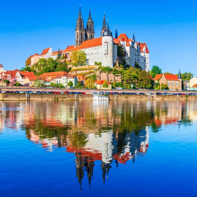 Meissen Castle In Saxony, Germany