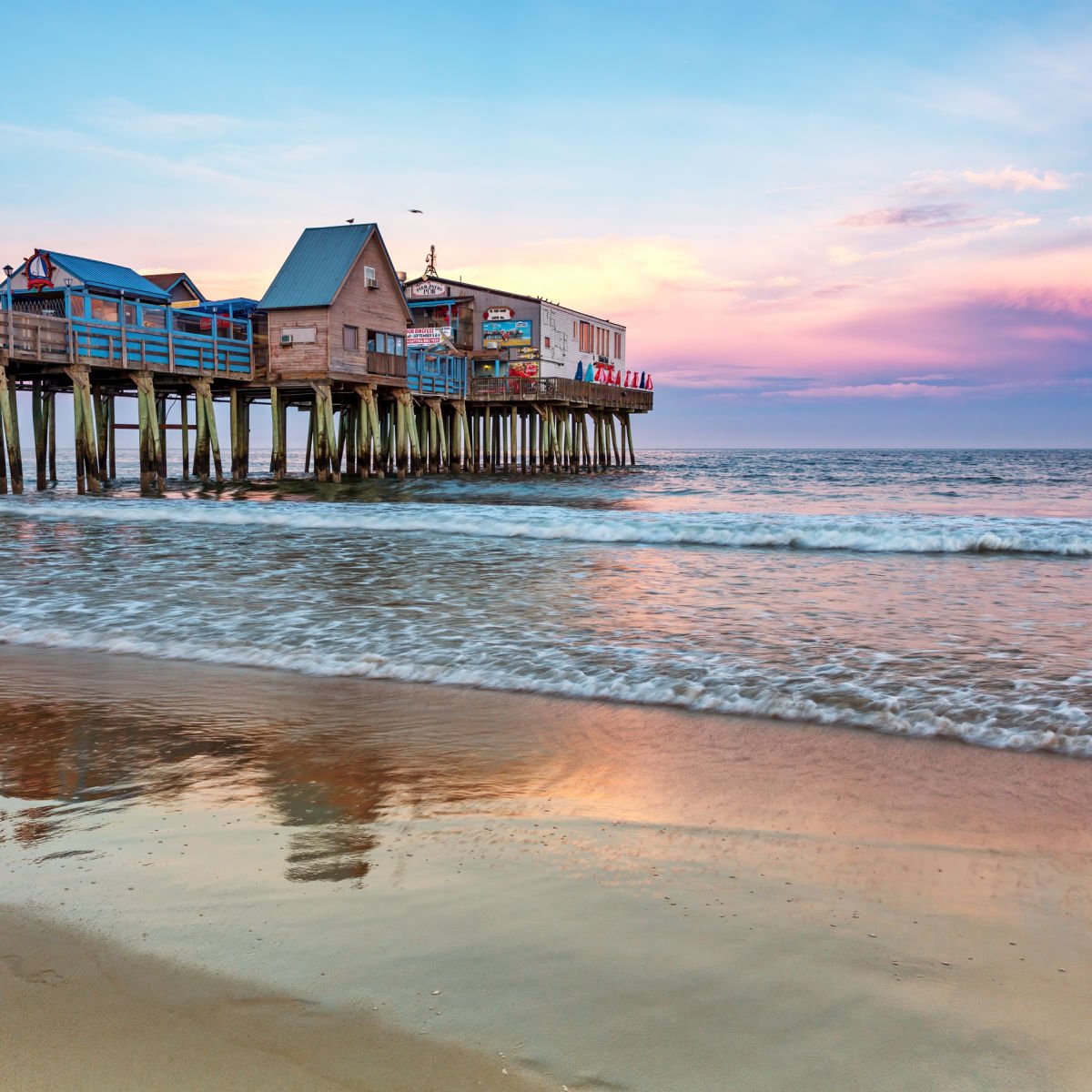Old Orchard beach, Portland, Maine