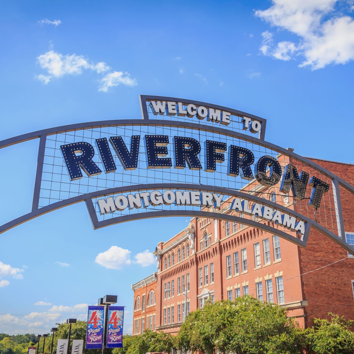 Riverfront district of Montgomery, Alabama